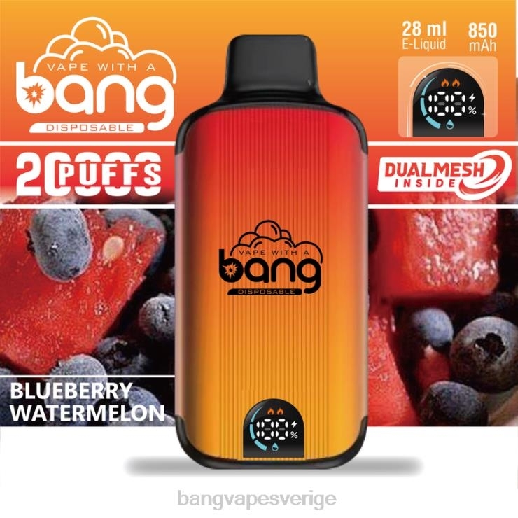 Vape Gang Disposable - Bang Vape Digital Smart Screen 20 000 bloss disponibel V4FN03