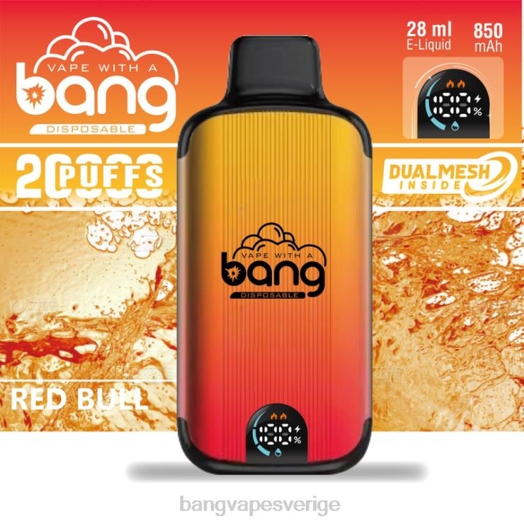 Vape Gang Disposable - Bang Vape Digital Smart Screen 20 000 bloss disponibel V4FN03