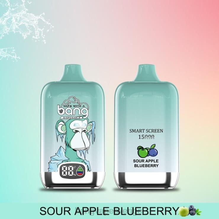 Vape Gang Sverige - Bang Vape Digital Smart Screen 15000 puffar 25ml disponibel V4FN011