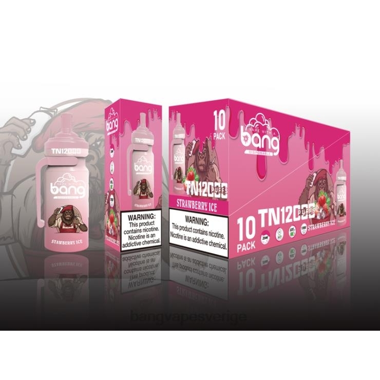 Bang Vape Stockholm - Bang Vape TN12000 pod med mesh spole disponibel V4FN05