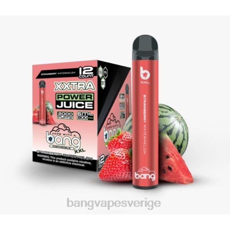 Bang Disposable Vape - Bang Vape XXL 2000 bloss jordgubbsvattenmelon V4FN024