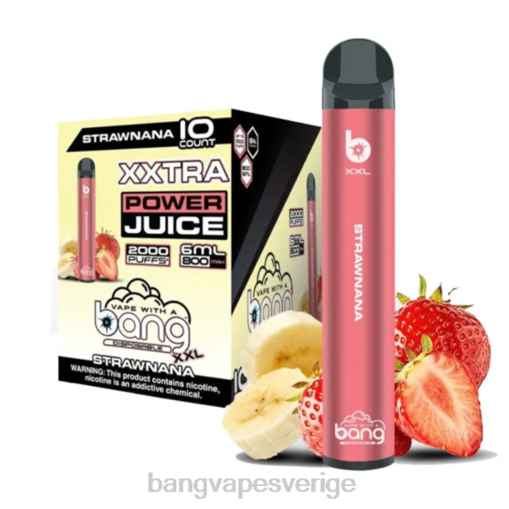 Bang Vape Stockholm - Bang Vape XXL 2000 bloss strawnana V4FN025